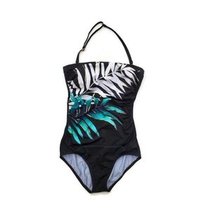 VINTAGE Jantzen Swimsuit One Piece Halter Strap Sz 8